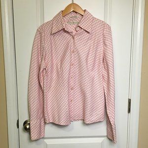 Tommy Hilfiger Women's Plaid Button Shirt M